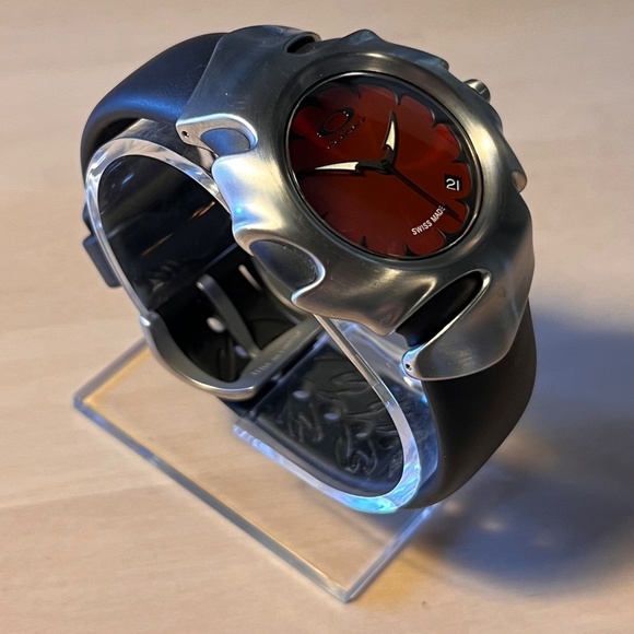 OAKLEY Watch - Blade 2 - Brushed/Red - Picture 2 of 5